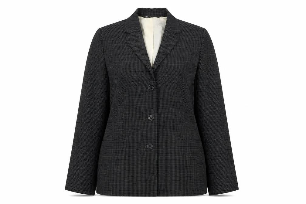 BHS Womens Black Jacket Blazer Size 12 Button