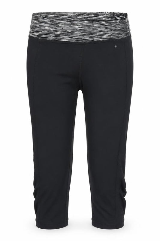 F&F Womens Black Polyester Jogger Leggings Size 6 L20 in