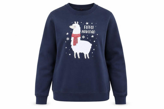 Preworn Womens Blue Cotton Pullover Sweatshirt Size 8 Pullover