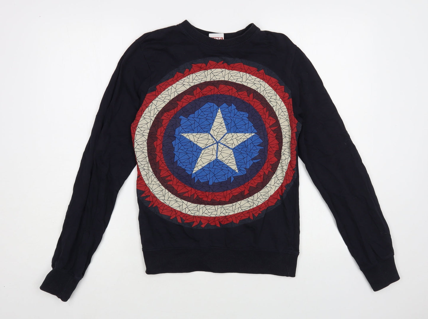 SPLASH Womens Blue Cotton Pullover Sweatshirt Size XS Pullover - Avengers