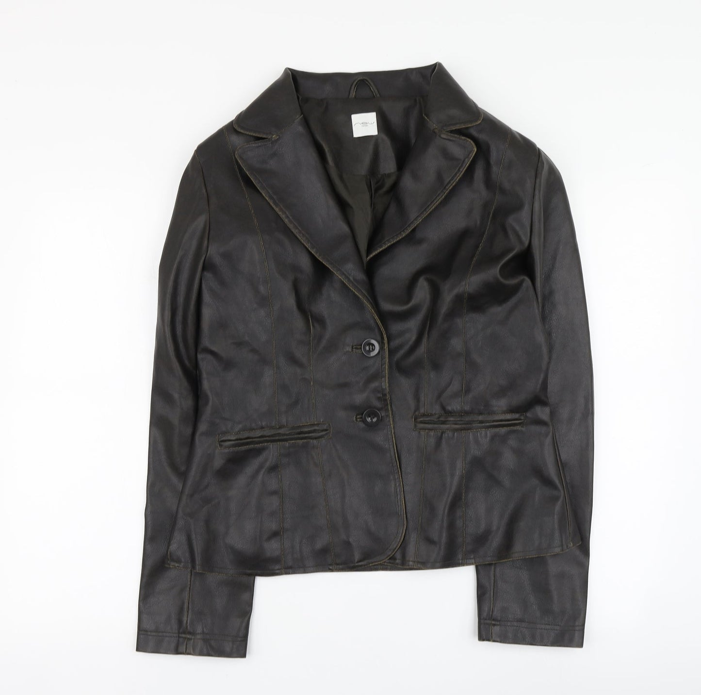 New Look Womens Brown Jacket Size 14