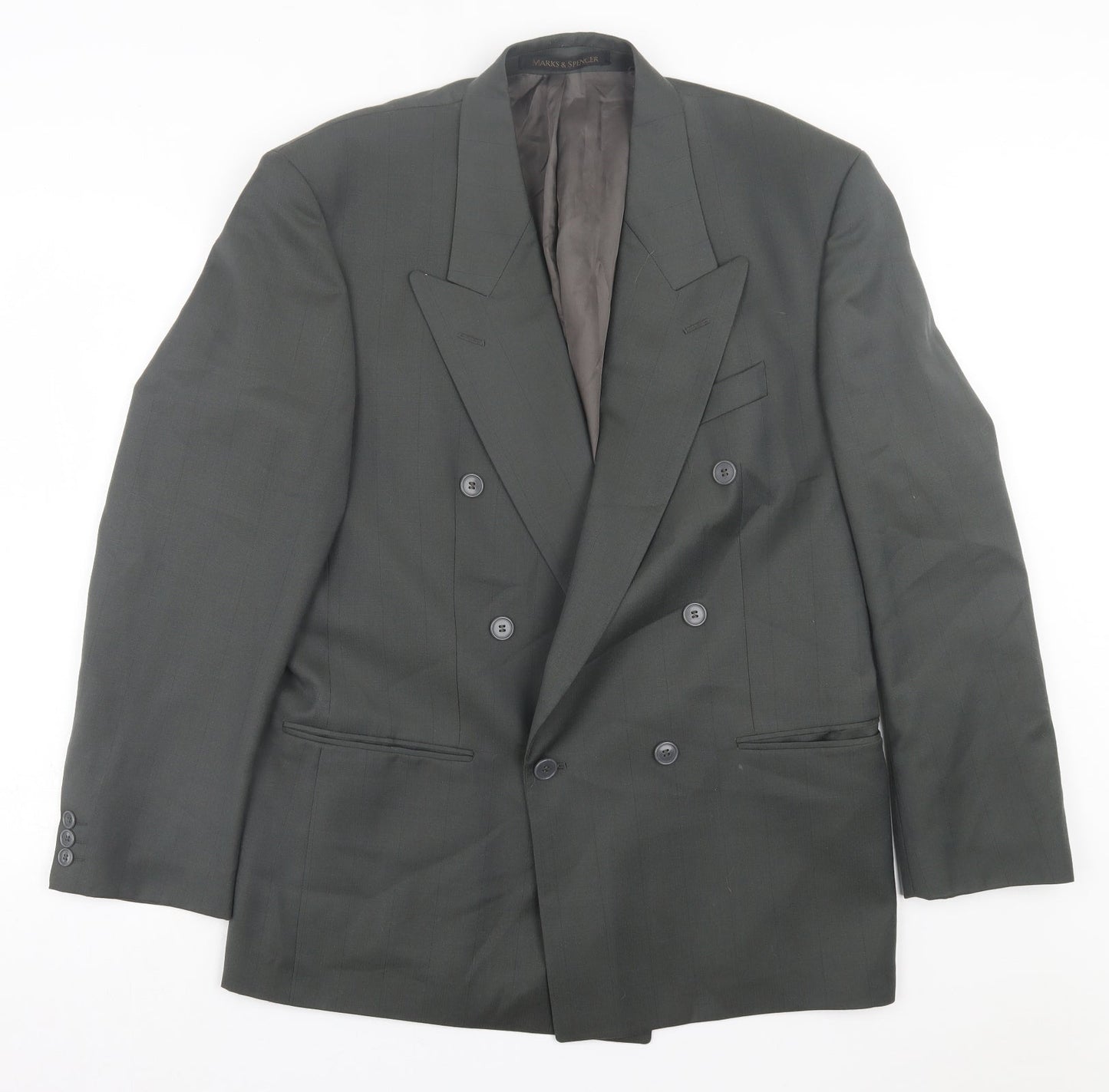 Burton Mens Grey Polyester Jacket Suit Jacket Size 34