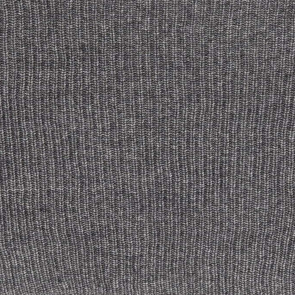 Marks and Spencer Womens Grey Round Neck Cotton Pullover Jumper Size 14