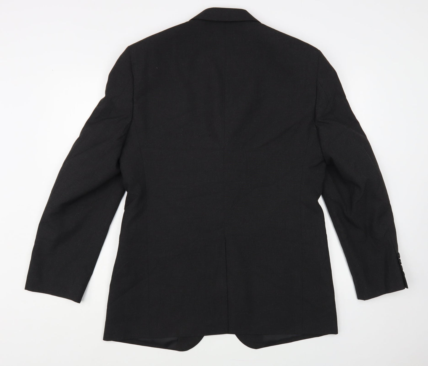 Marks and Spencer Mens Grey Polyester Jacket Blazer Size 40