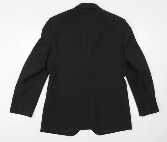 Marks and Spencer Mens Grey Polyester Jacket Blazer Size 40