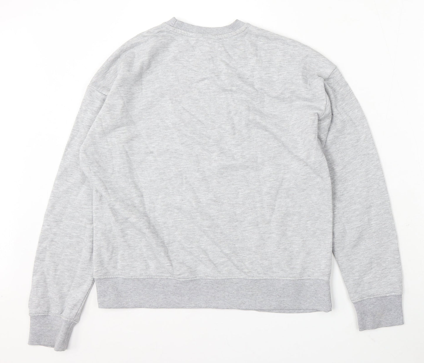Primark Womens Grey Cotton Pullover Sweatshirt Size 6