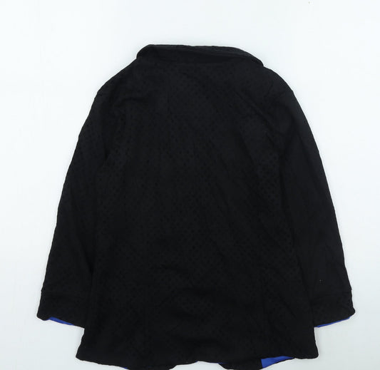 Signage Womens Black Jacket Size 10