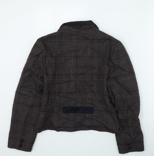 Richards Womens Multicoloured Check Jacket Size 14