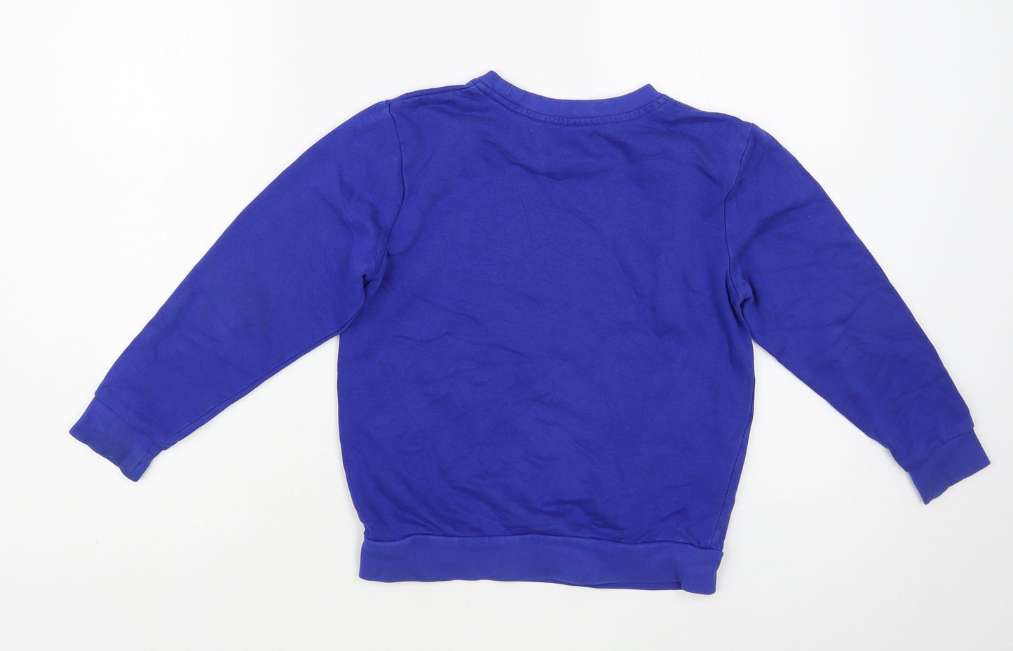 George Boys Blue Camel Pullover Sweatshirt Size 7-8 Years Pullover