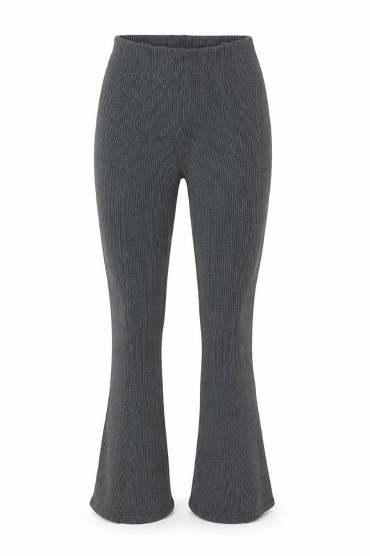 Select Womens Grey Polyester Carrot Leggings Size S L33 in - Flared