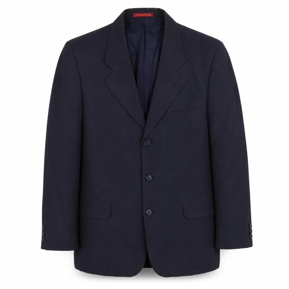 Debenhams & Freebody Mens Blue Polyester Jacket Suit Jacket Size 40