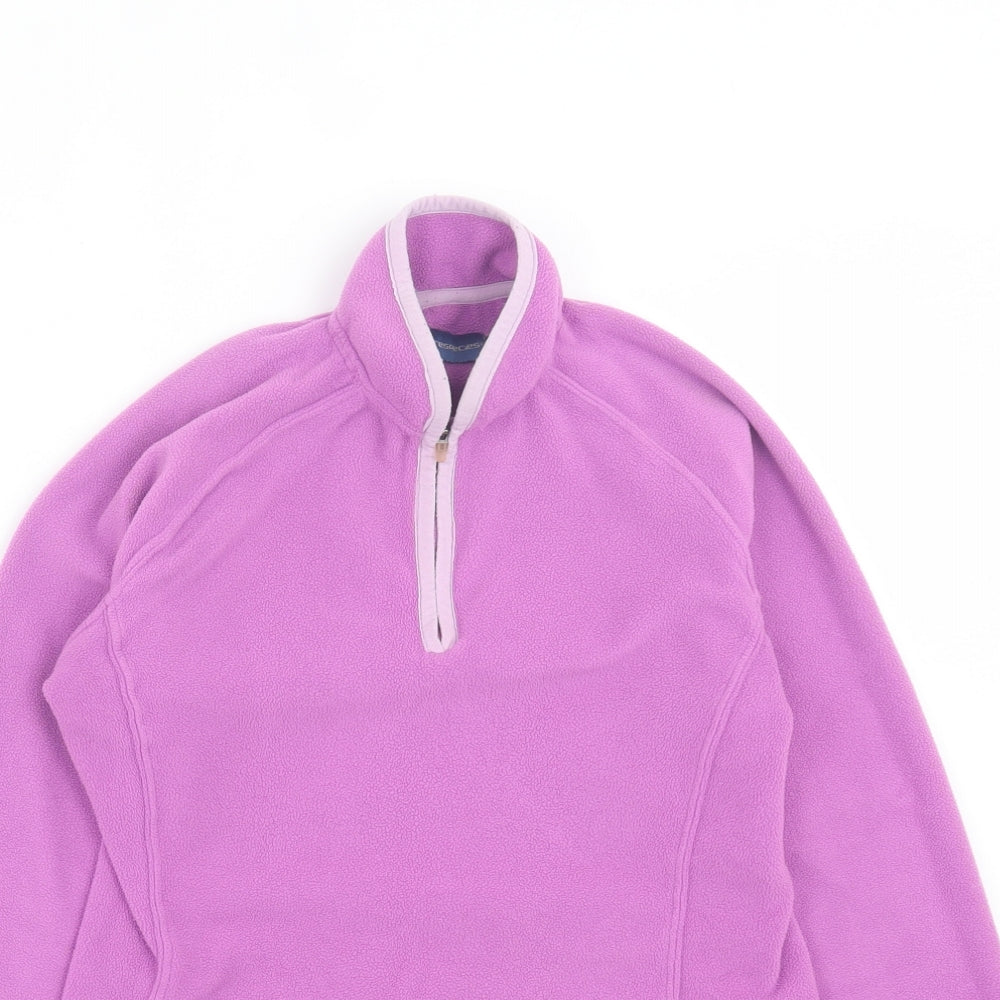 Rarespecies Womens Purple Jacket Size 10 Zip