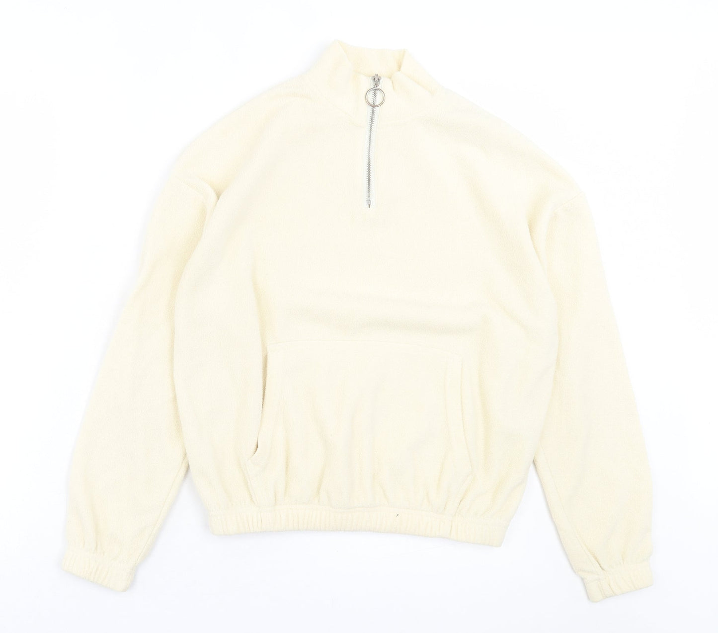 New Look Womens Ivory Jacket Size 6 Zip