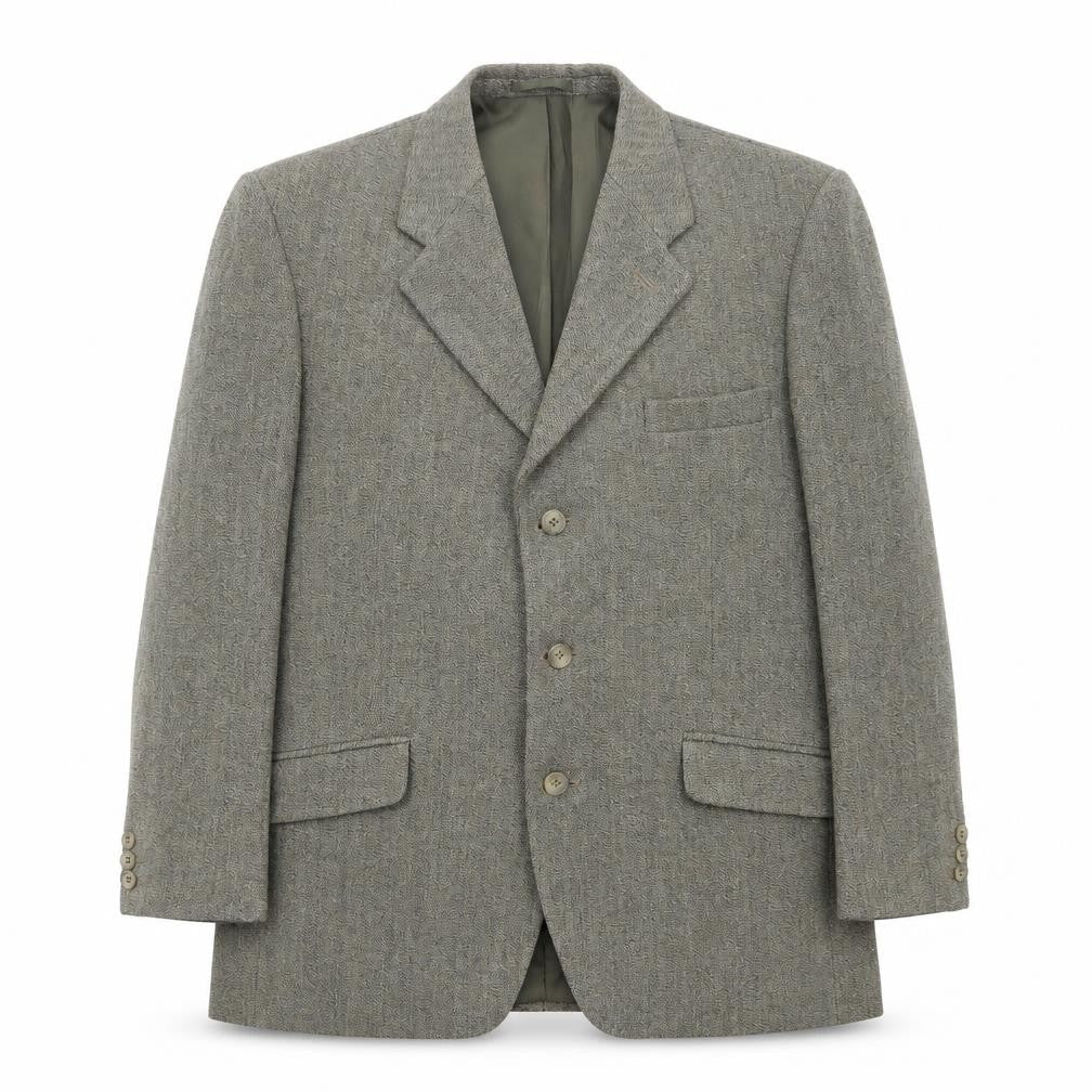 Neil Mackay Mens Green Wool Jacket Suit Jacket Size 40