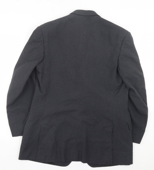 Boyds Mens Grey Polyacrylate Fibre Jacket Suit Jacket Size 36