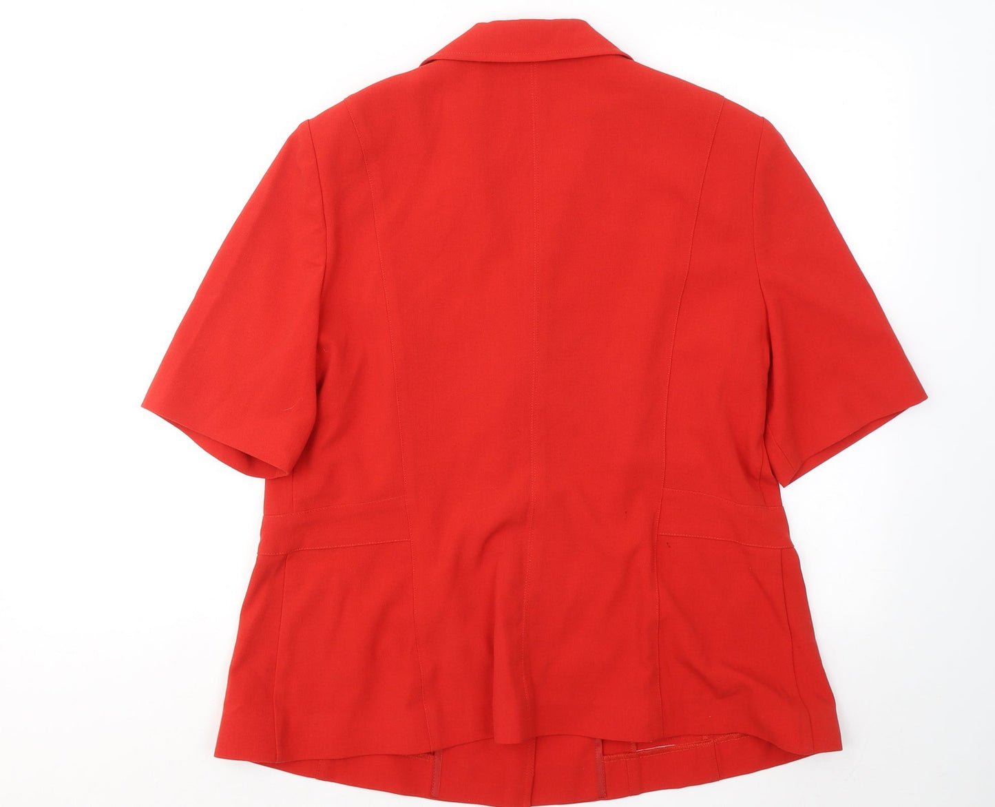 Paul Separates Womens Red Jacket Blazer Size 16