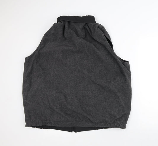 Maine Mens Grey Jacket Size L - Sleeveless