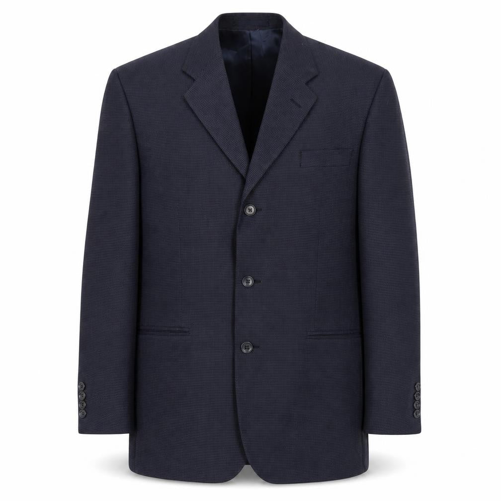 REMUS Mens Blue Polyester Jacket Suit Jacket Size 44