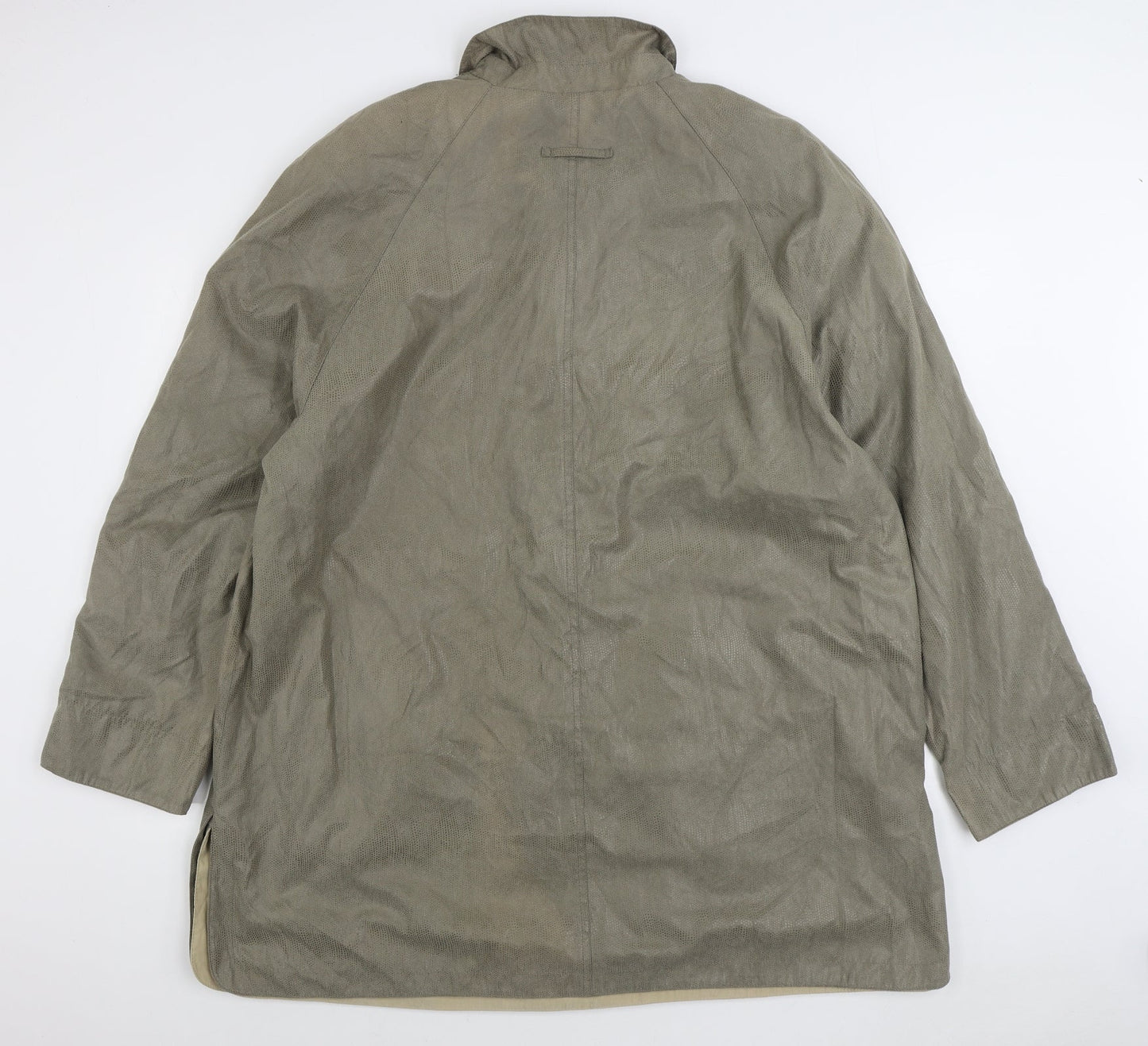 Bonmarché Womens Beige Jacket Size 20 Button - Reversable
