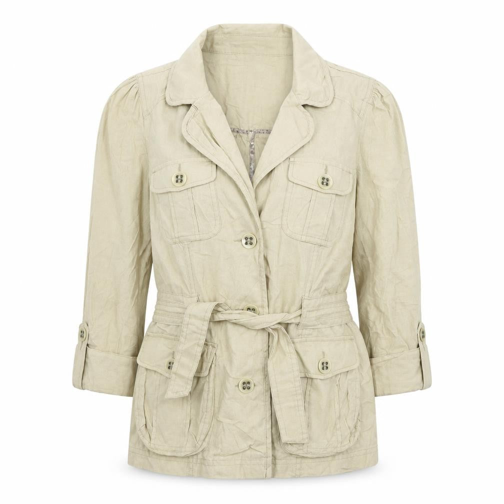 Marks & Spencer Womens Beige Jacket Size 12