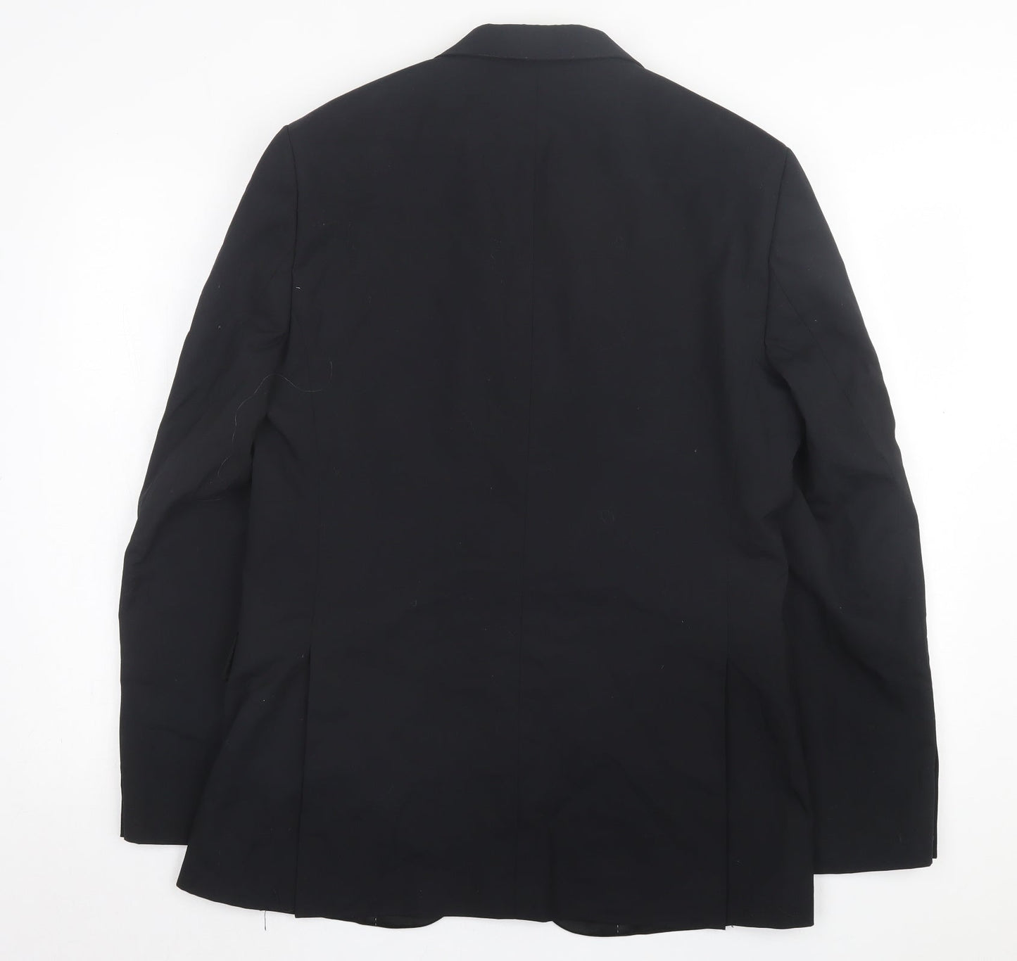 Moss 1851 Mens Black Wool Jacket Suit Jacket Size 40