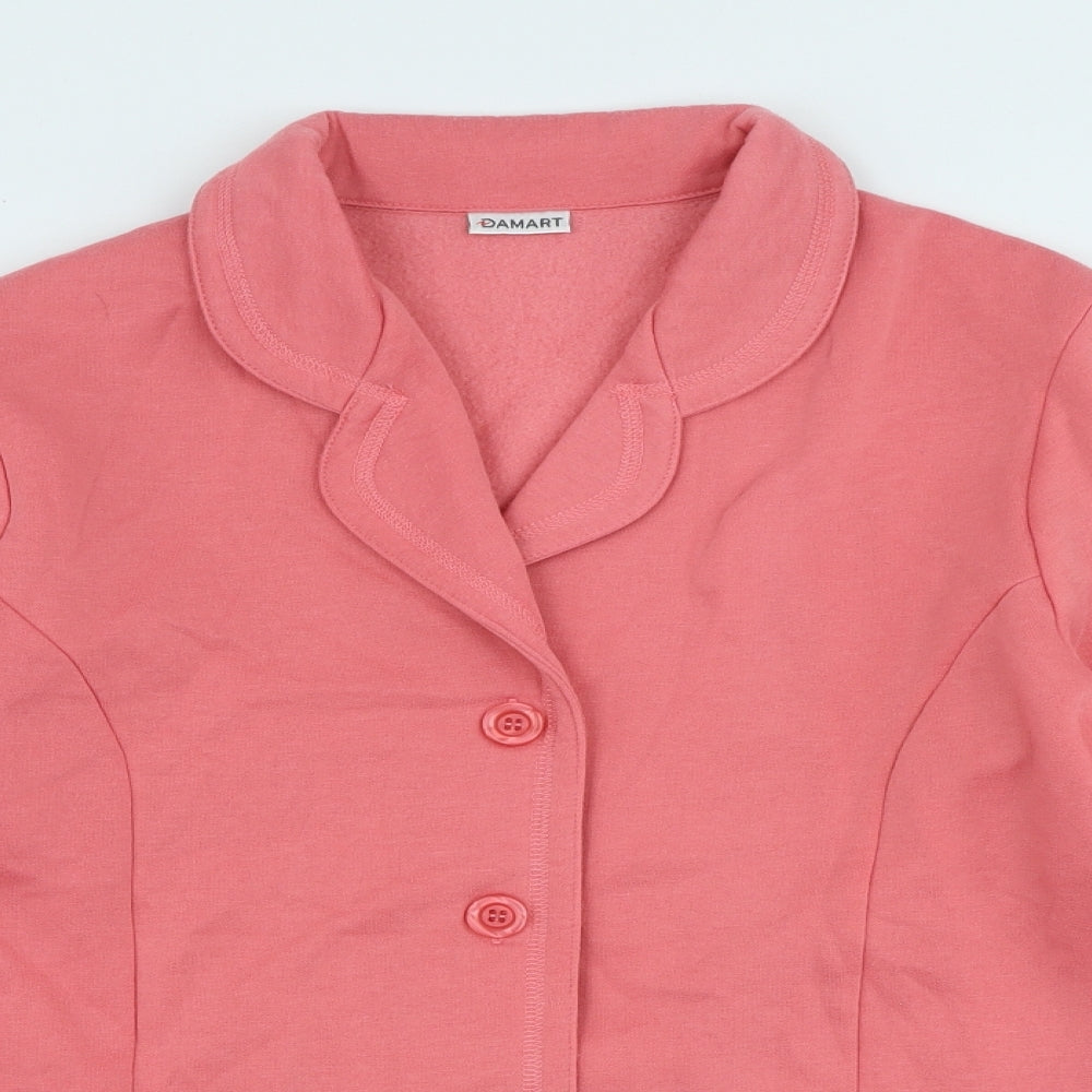 Damart Womens Pink Jacket Size 14