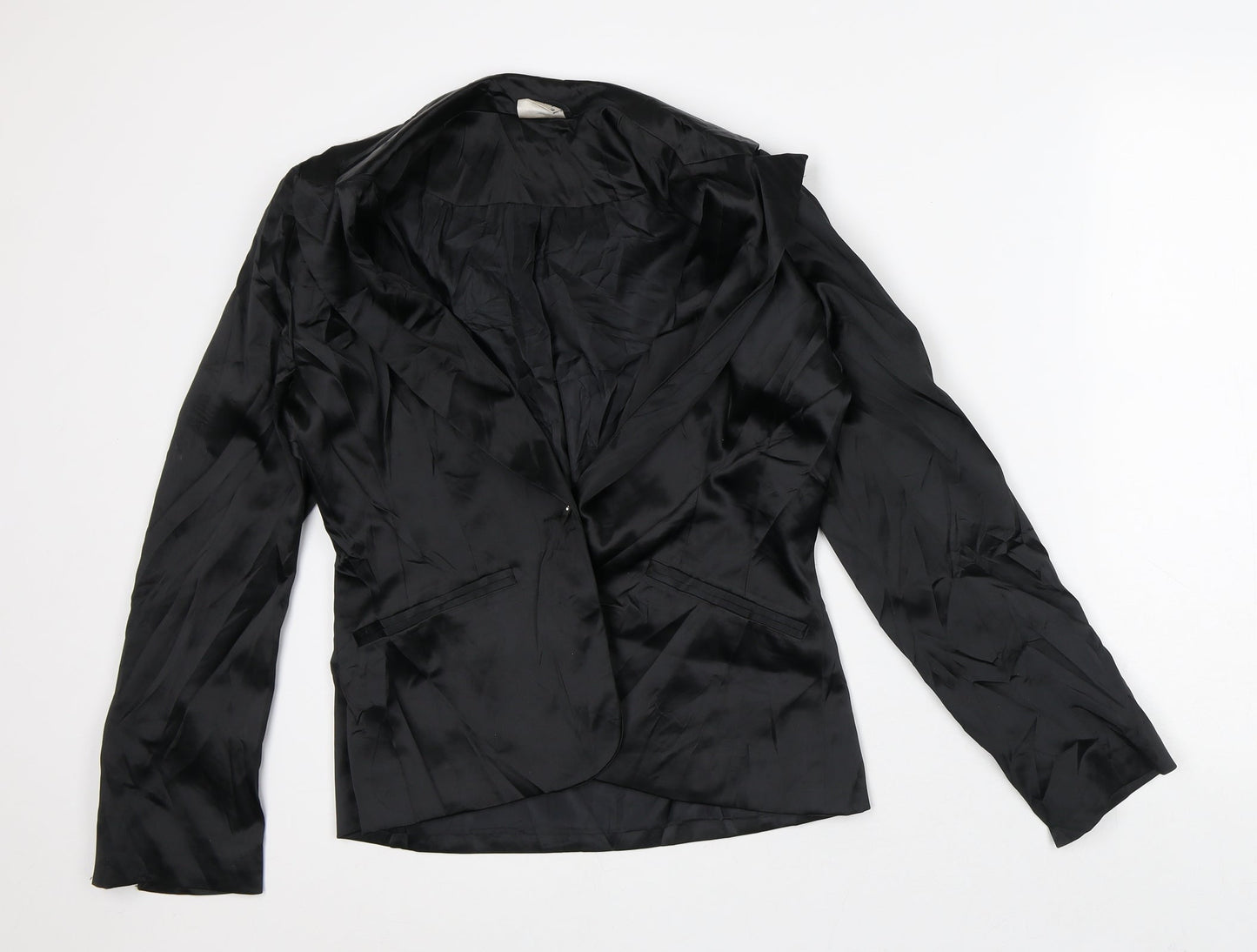 Select Womens Black Jacket Blazer Size 12