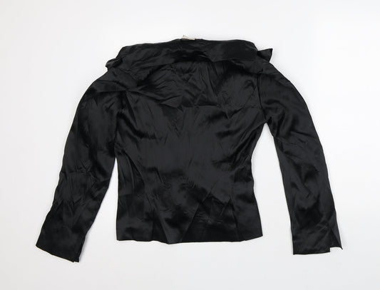 Select Womens Black Jacket Blazer Size 12