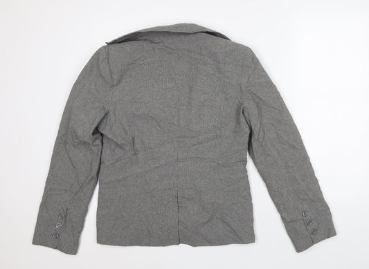 Atmosphere Womens Grey Check Jacket Blazer Size 16