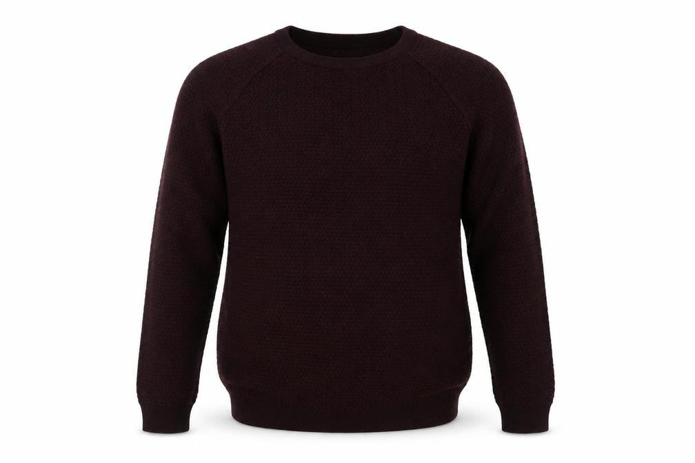 ASOS Mens Purple Crew Neck Acrylic Pullover Jumper Size M