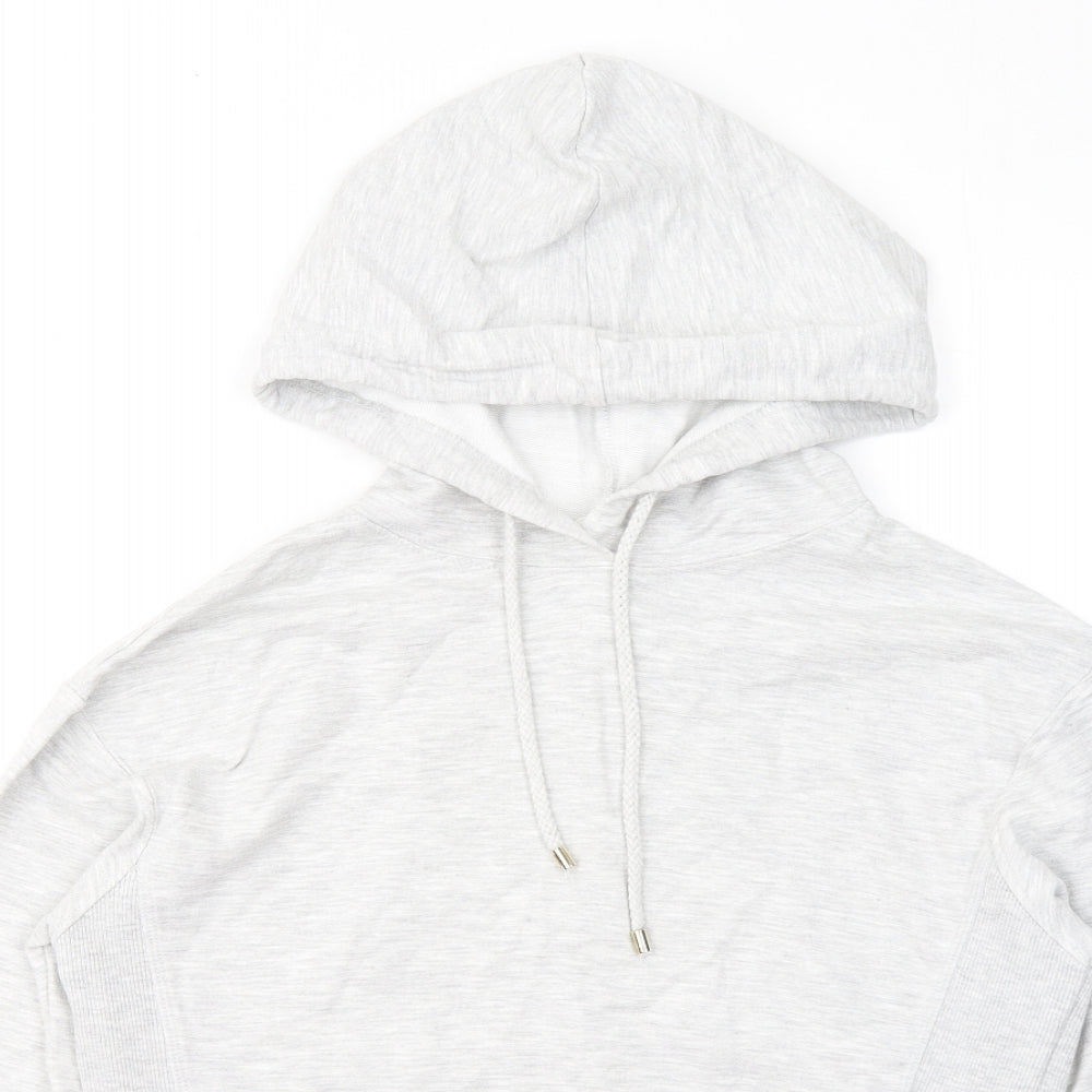 Primark Womens Grey Cotton Pullover Hoodie Size 6