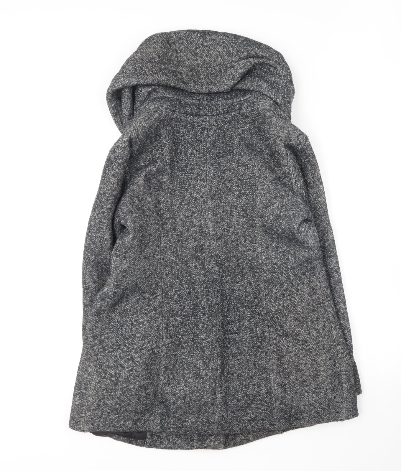 New Look Womens Grey Overcoat Coat Size 10
