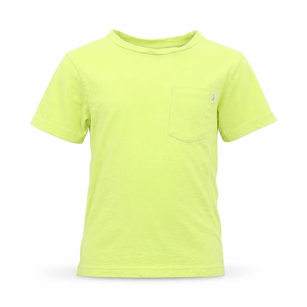 Mothercare Boys Green Cotton Basic T-Shirt Size 3-4 Years Round Neck