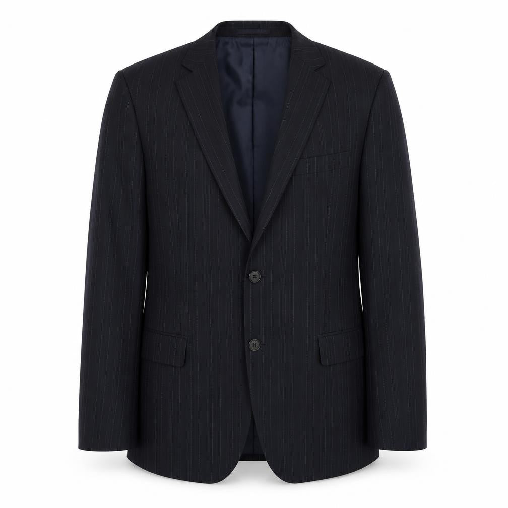 Marks and Spencer Mens Blue Wool Jacket Suit Jacket Size 36