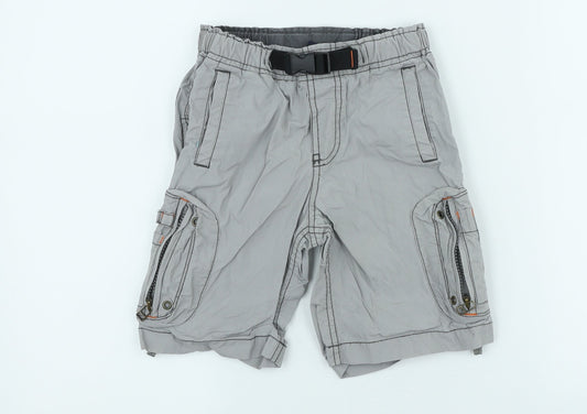 Gap Boys Grey 100% Cotton Cargo Shorts Size 5 Years Regular