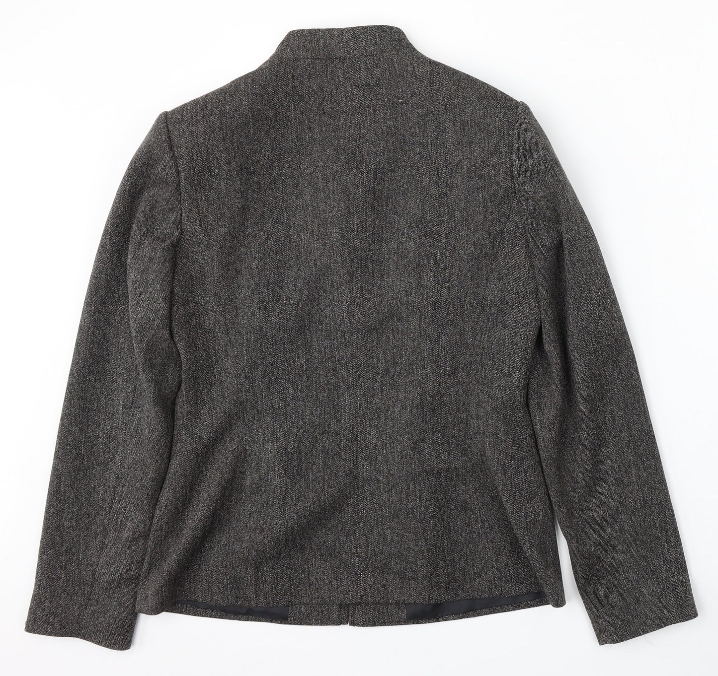 Mackays Womens Grey Jacket Size 12 Zip