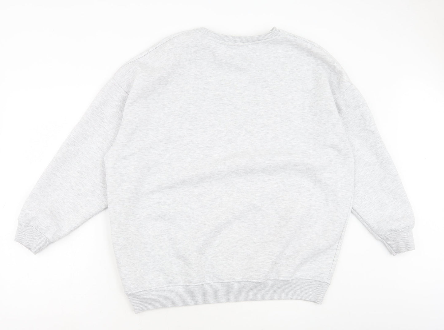 Primark Womens Grey Cotton Pullover Sweatshirt Size M - We're not that different