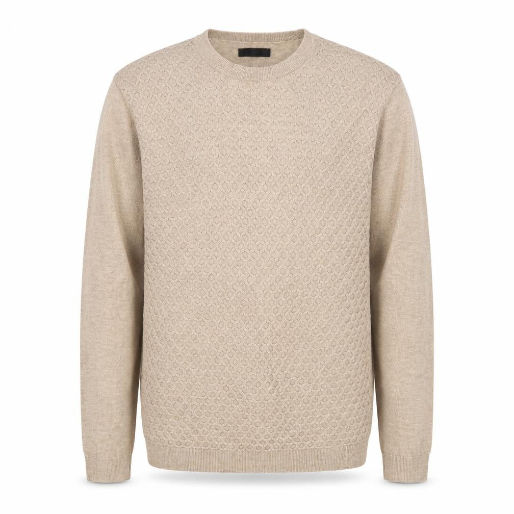 ASOS Mens Brown Round Neck Nylon Pullover Jumper Size M