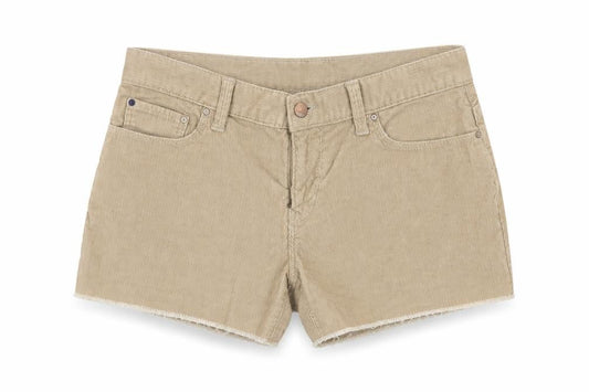Gap Womens Beige Cotton Boyfriend Shorts Size 29 in L3 in Regular Button