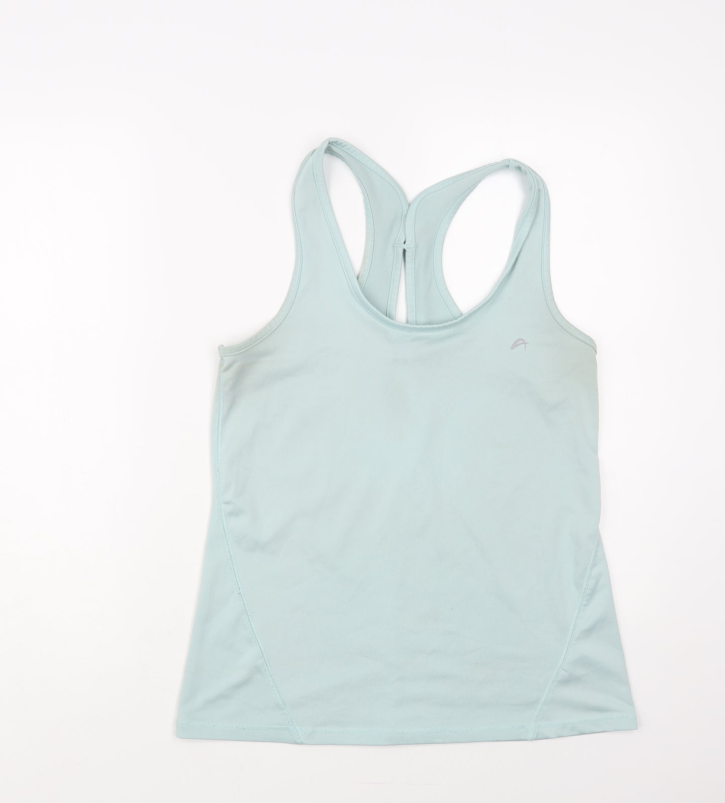 F&F Womens Blue Polyester Pullover Tank Size 14 Scoop Neck Pullover