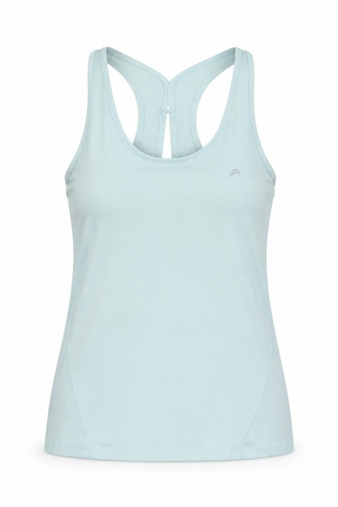 F&F Womens Blue Polyester Pullover Tank Size 14 Scoop Neck Pullover