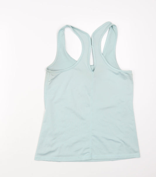 F&F Womens Blue Polyester Pullover Tank Size 14 Scoop Neck Pullover