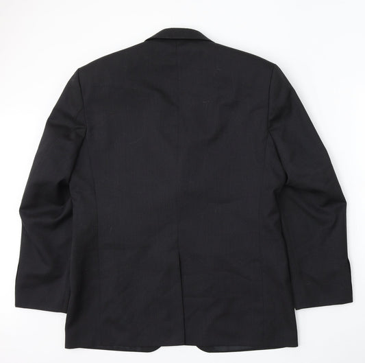 Burton Mens Black Polyester Jacket Suit Size 40