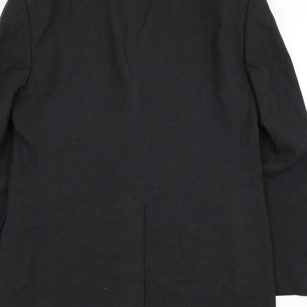 Marks and Spencer Mens Grey Polyester Jacket Suit Jacket Size 38