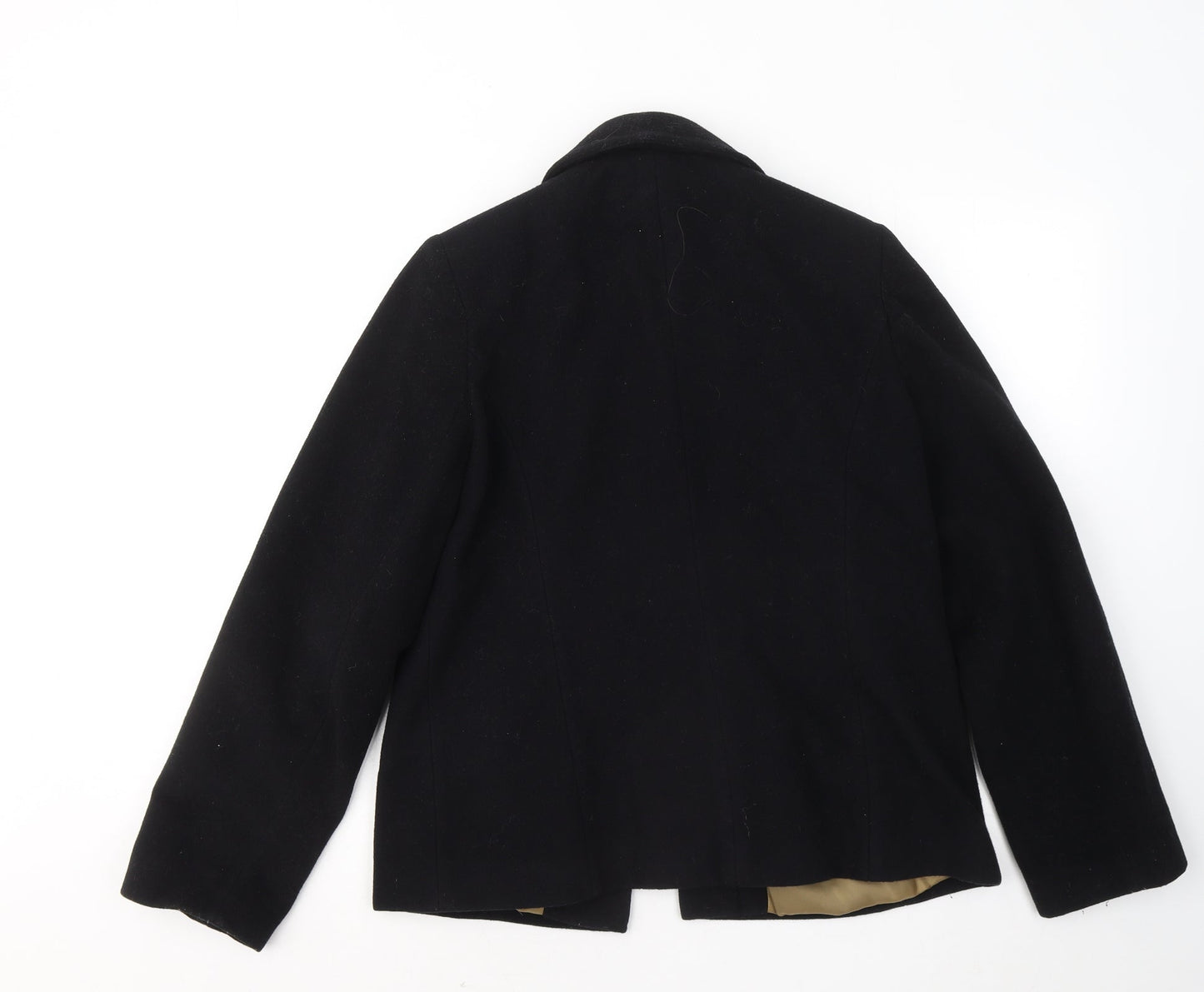 NL Collection Womens Black Jacket Coatigan Size 14