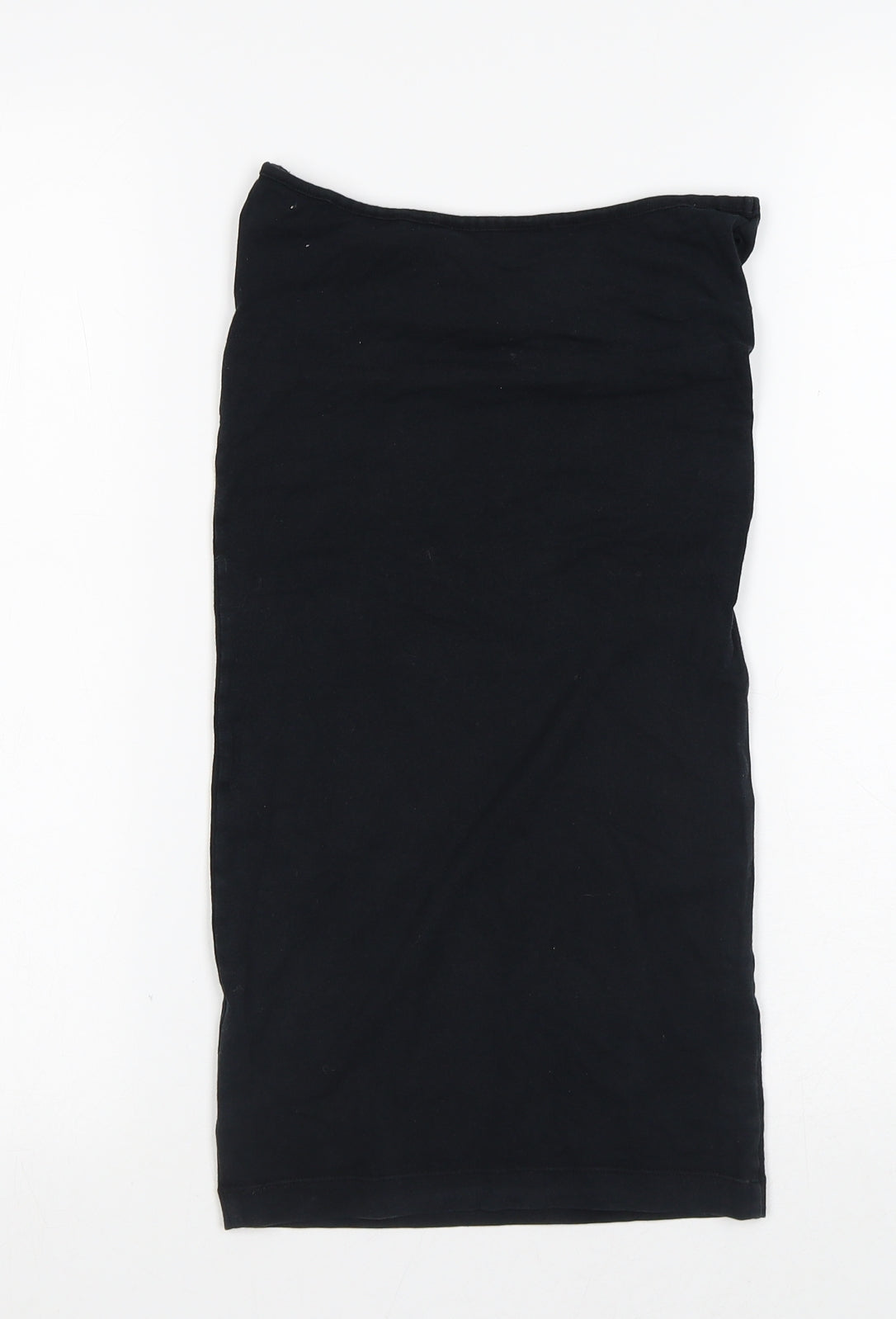 Miss Selfridge Womens Black Polyester Bodycon Size 6 Off the Shoulder