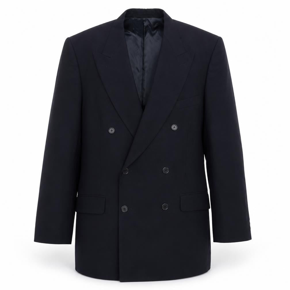 Marks and Spencer Mens Blue Wool Jacket Suit Jacket Size 42