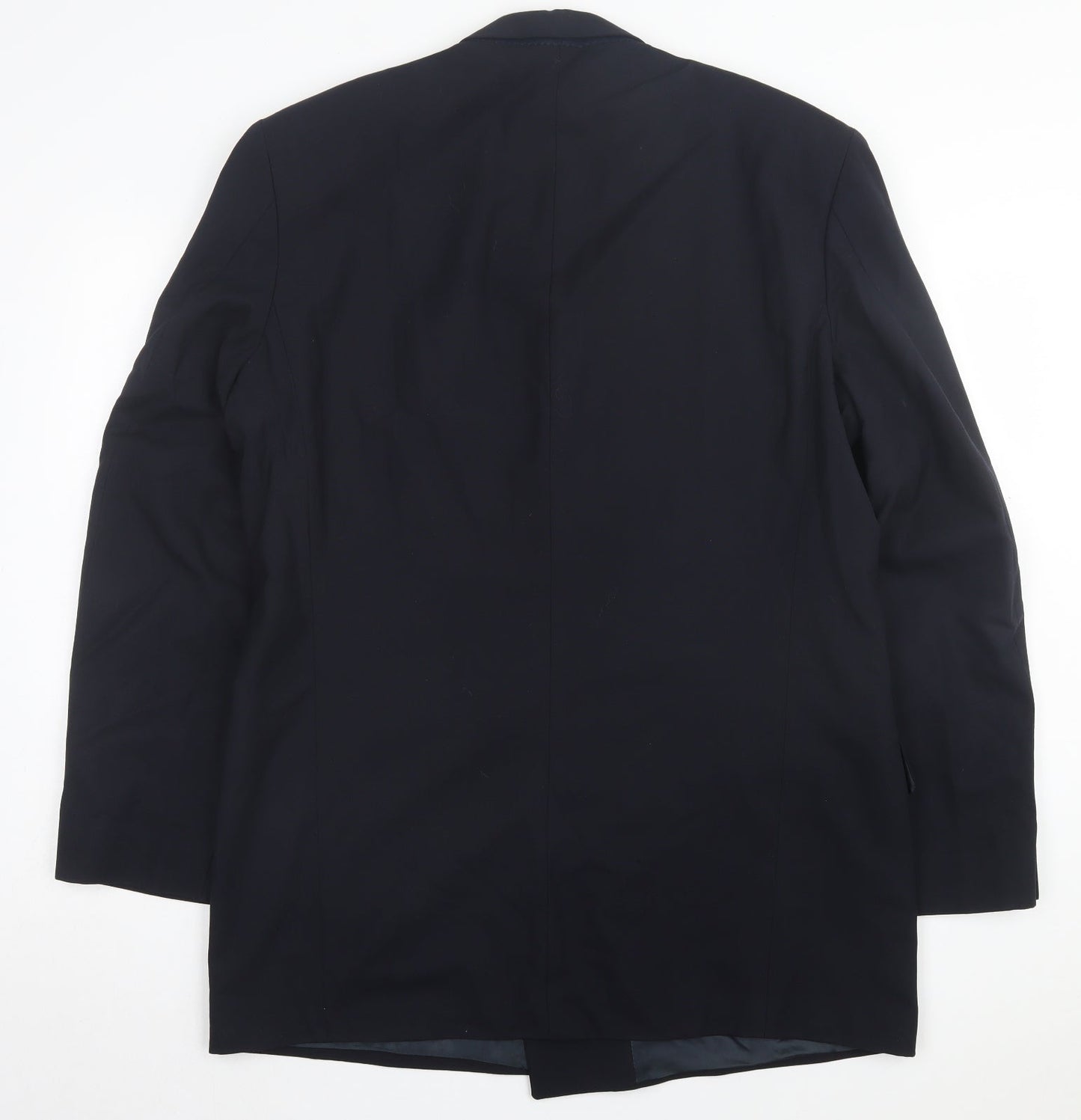 Marks and Spencer Mens Blue Wool Jacket Suit Jacket Size 42