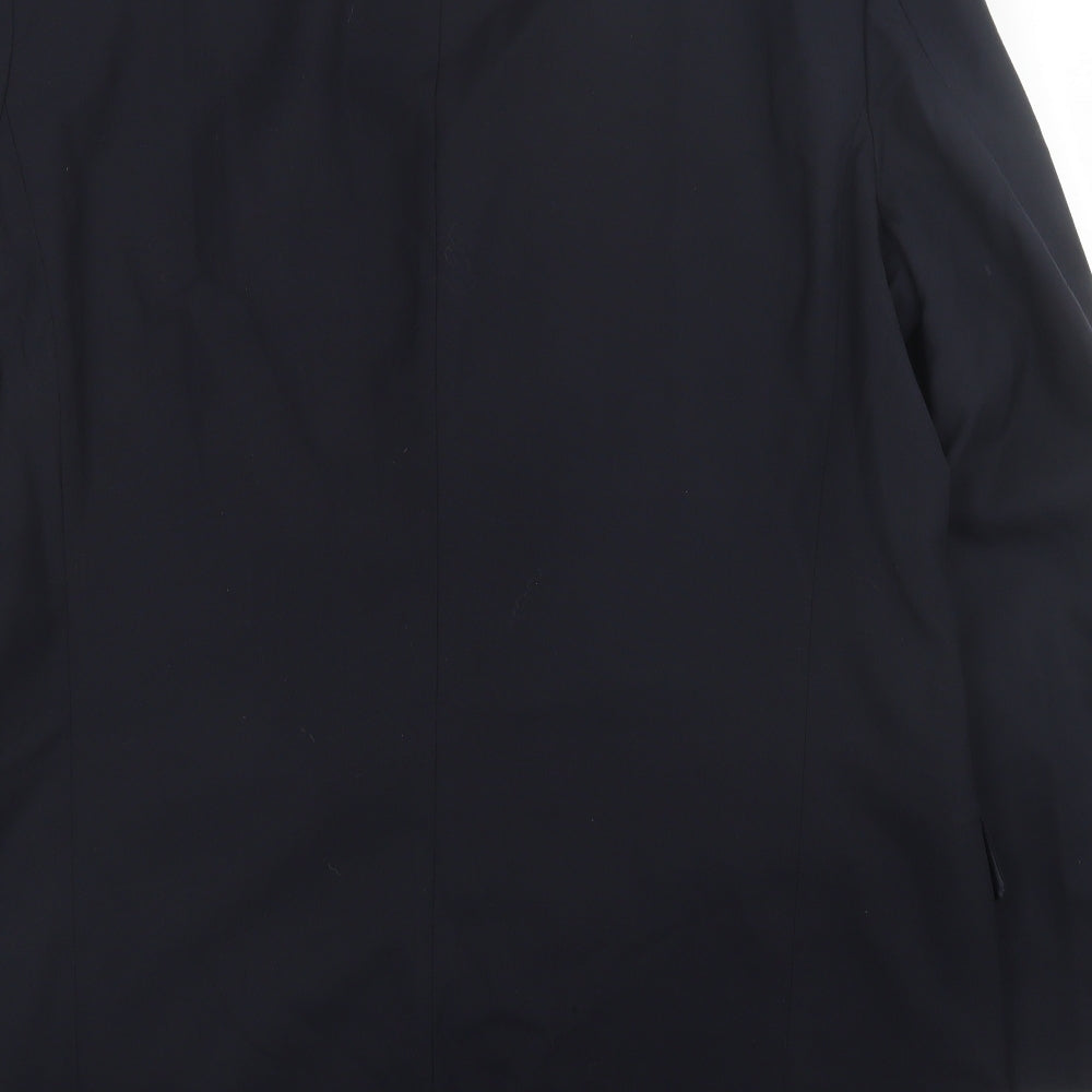 Marks and Spencer Mens Blue Wool Jacket Suit Jacket Size 42