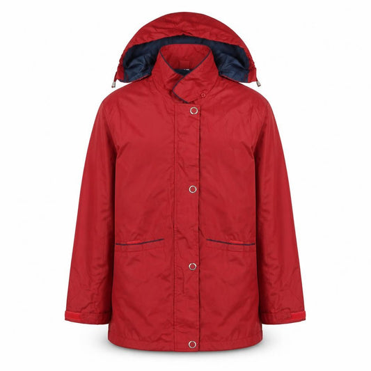 Preworn Mens Red Rain Coat Blazer Size S